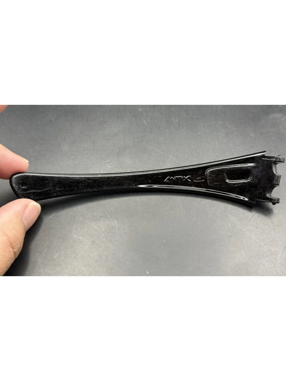 Oakley Antix Polished Black OEM Left Replacement Arm